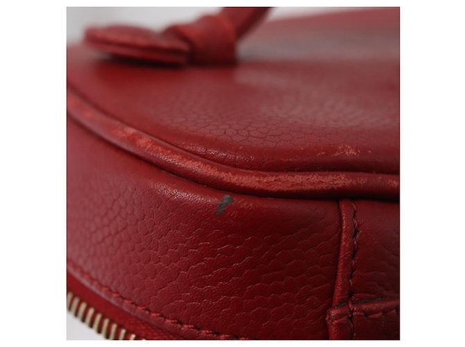 CHANEL Bolsa Vanity Caviar Skin Red Gold CC - vista 23