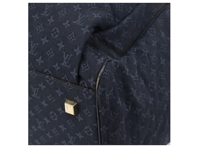 LOUIS VUITTON Monogram Mini Louise Boston Bag TST Blue M42321 LV - vista 10