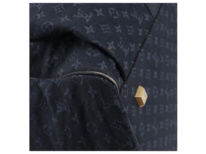 LOUIS VUITTON Monogram Mini Louise Boston Bag TST Blue M42321 LV - vista 11