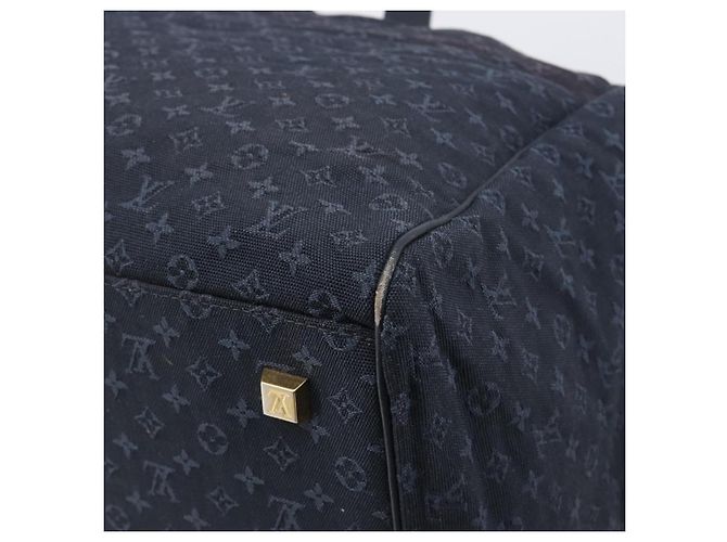 LOUIS VUITTON Monogram Mini Louise Boston Bag TST Blue M42321 LV - vista 12