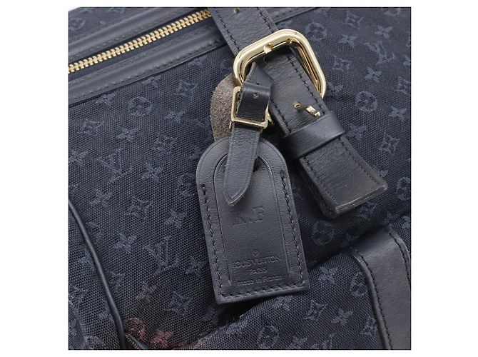 LOUIS VUITTON Monogram Mini Louise Boston Bag TST Blue M42321 LV - vista 15