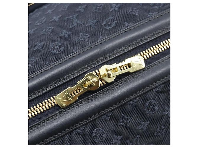 LOUIS VUITTON Monogram Mini Louise Boston Bag TST Blue M42321 LV - vista 16