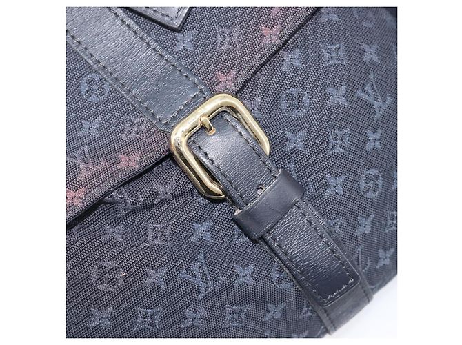 LOUIS VUITTON Monogram Mini Louise Boston Bag TST Blue M42321 LV - vista 23