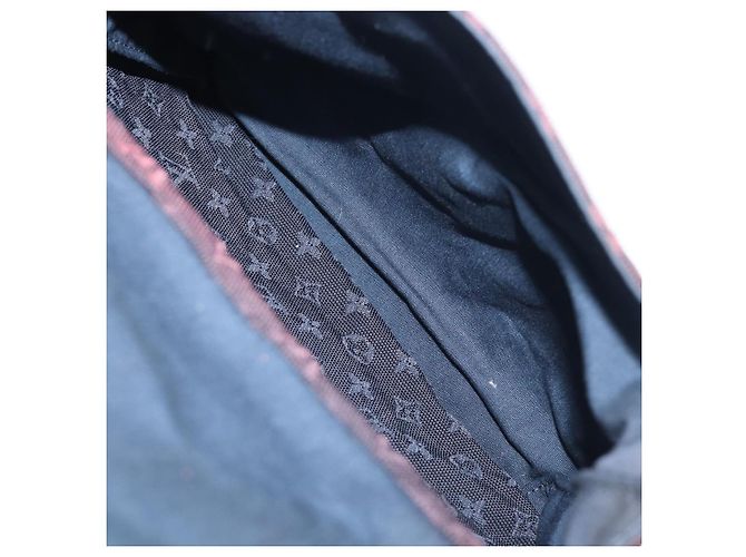 LOUIS VUITTON Monogram Mini Louise Boston Bag TST Blue M42321 LV - vista 24