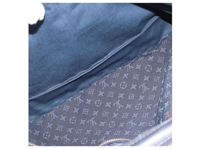 LOUIS VUITTON Monogram Mini Louise Boston Bag TST Blue M42321 LV - vista 25