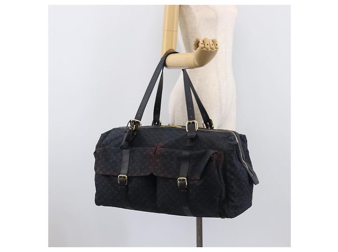 LOUIS VUITTON Monogram Mini Louise Boston Bag TST Blue M42321 LV - vista 27