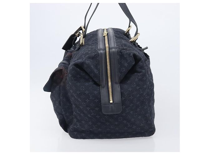 LOUIS VUITTON Monogram Mini Louise Boston Bag TST Blue M42321 LV - vista 4