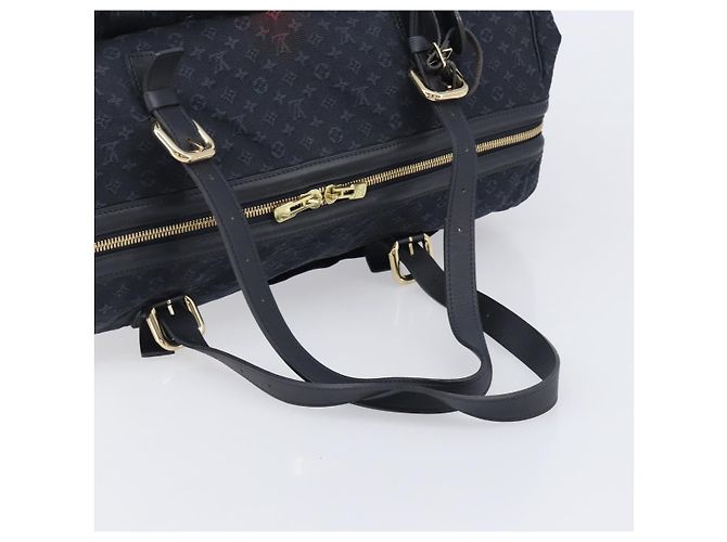 LOUIS VUITTON Monogram Mini Louise Boston Bag TST Blue M42321 LV - vista 7
