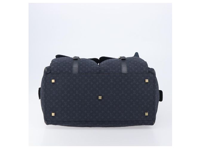 LOUIS VUITTON Monogram Mini Louise Boston Bag TST Blue M42321 LV - vista 9