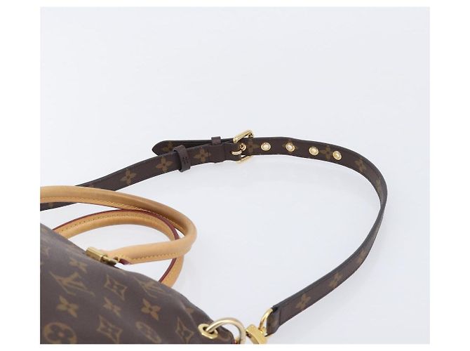 LOUIS VUITTON Monogram Pallas MM Hand Bag 2way Red M41175 LV - vista 11