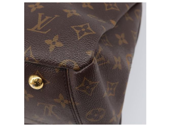 LOUIS VUITTON Monogram Pallas MM Hand Bag 2way Red M41175 LV - vista 17