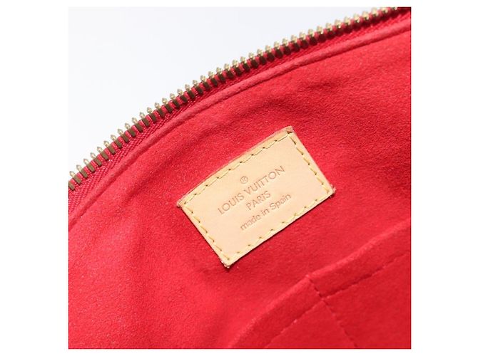 LOUIS VUITTON Monogram Pallas MM Hand Bag 2way Red M41175 LV - vista 22