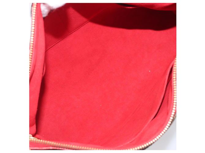 LOUIS VUITTON Monogram Pallas MM Hand Bag 2way Red M41175 LV - vista 23