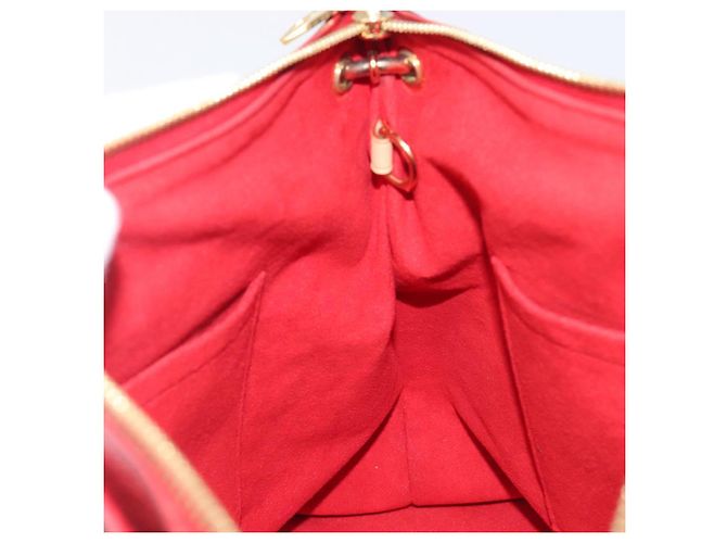 LOUIS VUITTON Monogram Pallas MM Hand Bag 2way Red M41175 LV - vista 25