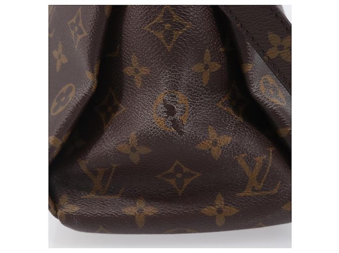 LOUIS VUITTON Monogram Pallas MM Hand Bag 2way Red M41175 LV - vista 6