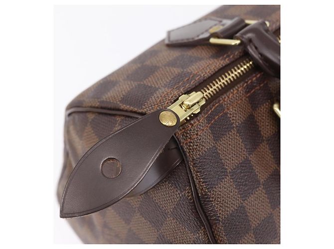 LOUIS VUITTON Damier Ebene Speedy 25 Hand Bag N41532 LV - vista 17