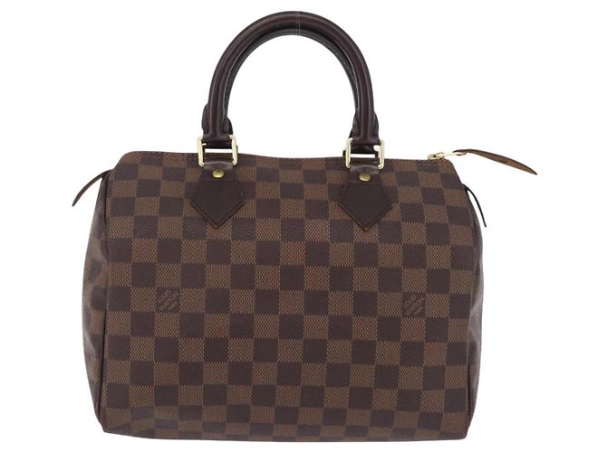 LOUIS VUITTON Damier Ebene Speedy 25 Hand Bag N41532 LV - vista 2