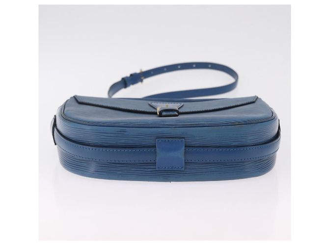 LOUIS VUITTON Epi Jeune Fille MM Shoulder Bag Toledo Blue M52155 LV - vista 12