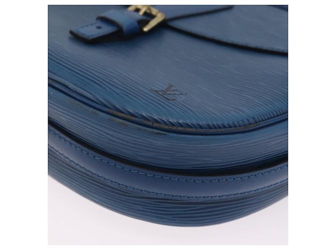 LOUIS VUITTON Epi Jeune Fille MM Shoulder Bag Toledo Blue M52155 LV - vista 14