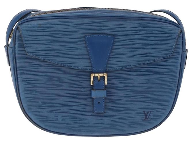 LOUIS VUITTON Epi Jeune Fille MM Shoulder Bag Toledo Blue M52155 LV - vista 2