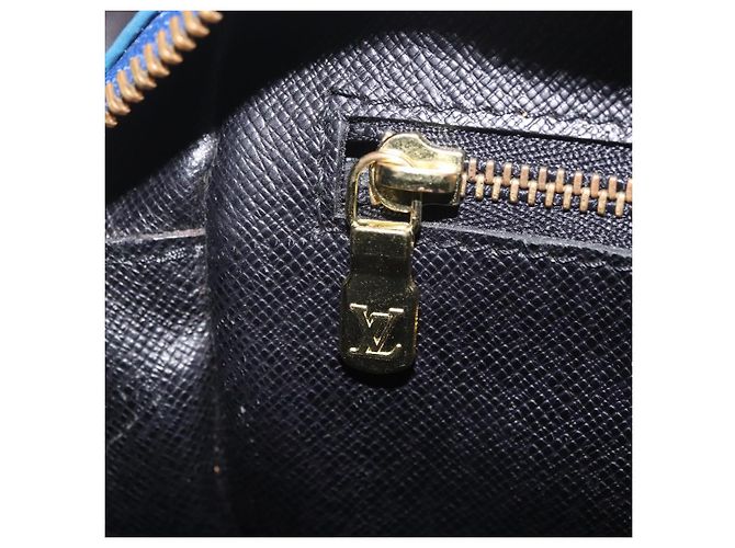 LOUIS VUITTON Epi Jeune Fille MM Shoulder Bag Toledo Blue M52155 LV - vista 22