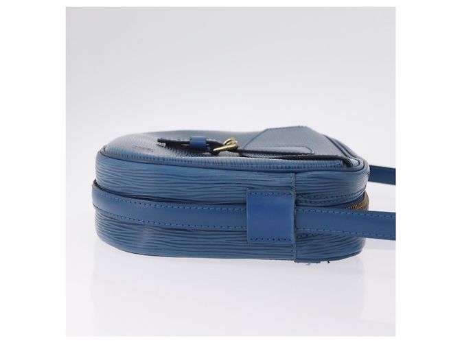 LOUIS VUITTON Epi Jeune Fille MM Shoulder Bag Toledo Blue M52155 LV - vista 4