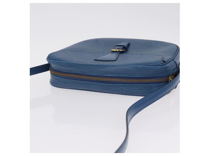 LOUIS VUITTON Epi Jeune Fille MM Shoulder Bag Toledo Blue M52155 LV - vista 7