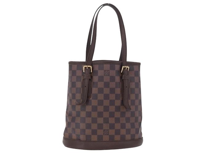 LOUIS VUITTON Damier Ebene Marais Shoulder Bag N42240 LV - vista 3
