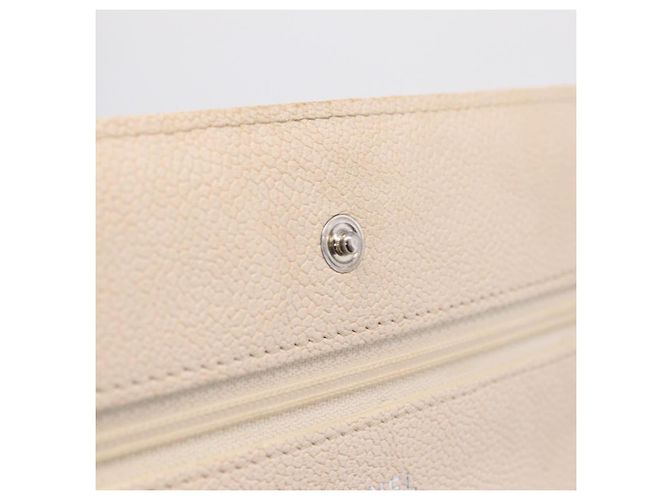 CHANEL Chain Shoulder Bag Canvas Navy Silver CC - vista 20