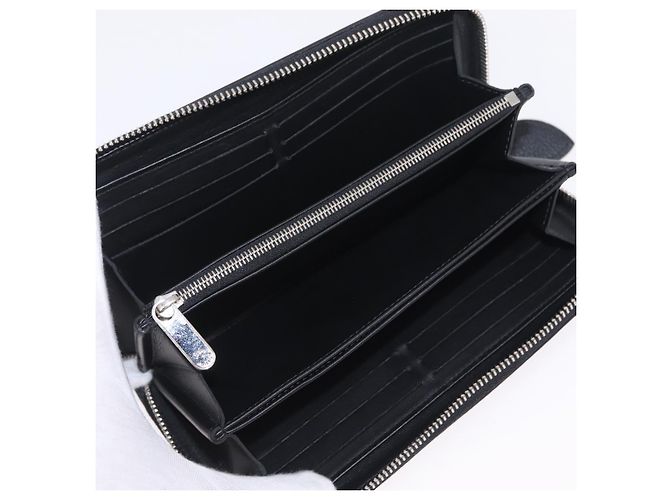 LOUIS VUITTON Monogram Mahina Zippy Long Wallet Black M61867 LV - vista 13