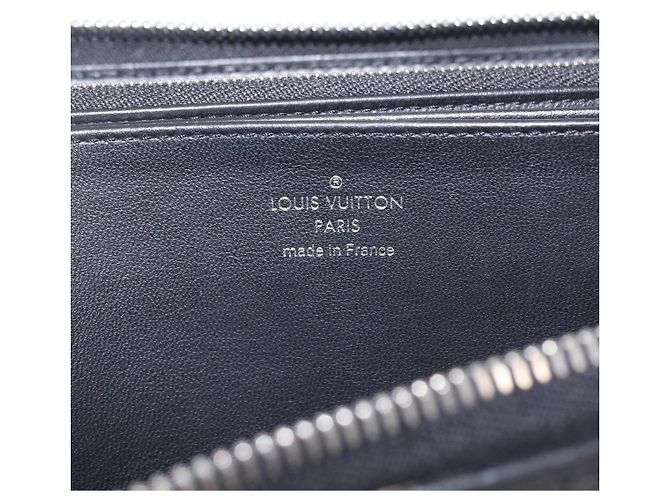 LOUIS VUITTON Monogram Mahina Zippy Long Wallet Black M61867 LV - vista 14