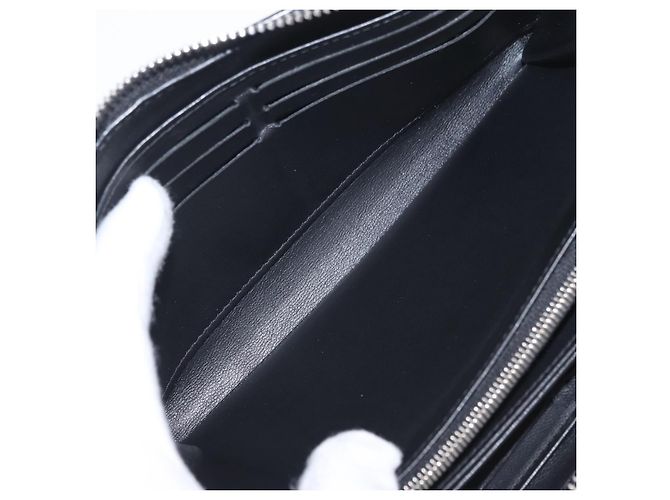 LOUIS VUITTON Monogram Mahina Zippy Long Wallet Black M61867 LV - vista 16