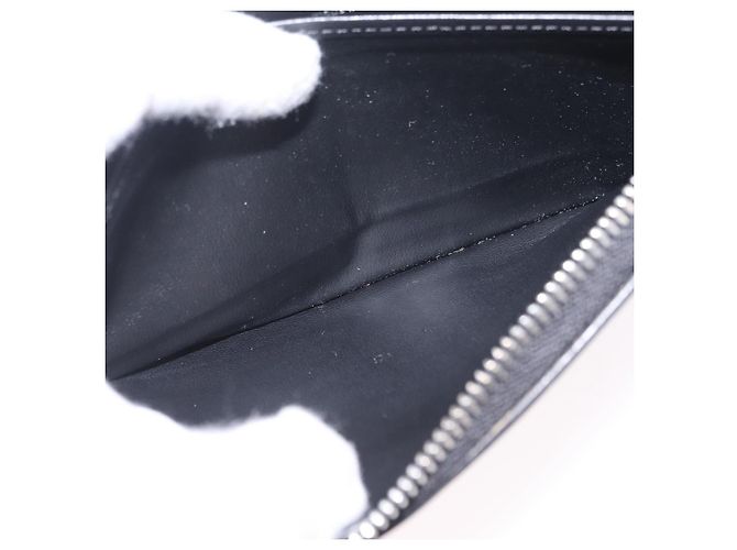 LOUIS VUITTON Monogram Mahina Zippy Long Wallet Black M61867 LV - vista 19