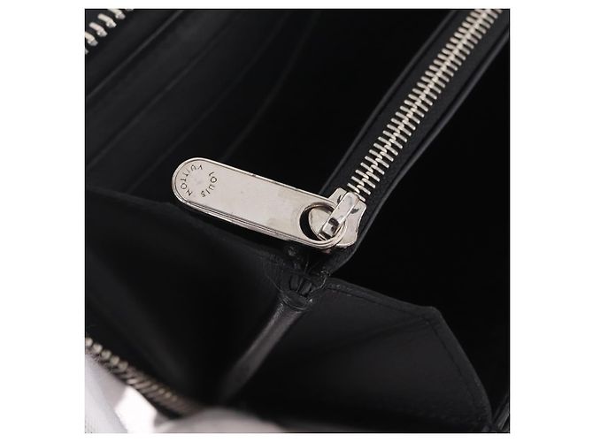 LOUIS VUITTON Monogram Mahina Zippy Long Wallet Black M61867 LV - vista 22