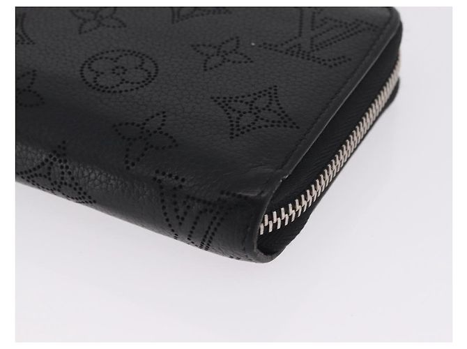 LOUIS VUITTON Monogram Mahina Zippy Long Wallet Black M61867 LV - vista 9