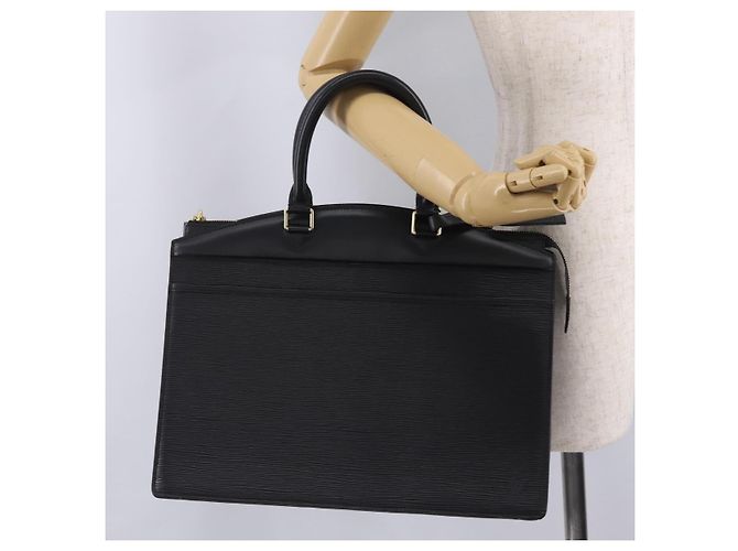 LOUIS VUITTON Epi Riviera Hand Bag Black M48182 LV - vista 22