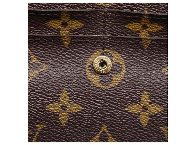 LOUIS VUITTON Monogram Portefeuille Sarah Long Wallet M61734 LV - vista 12