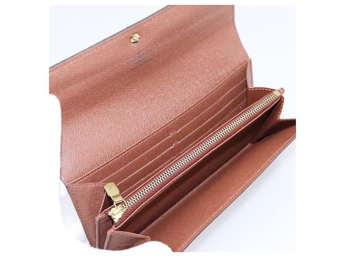 LOUIS VUITTON Monogram Portefeuille Sarah Long Wallet M61734 LV - vista 14