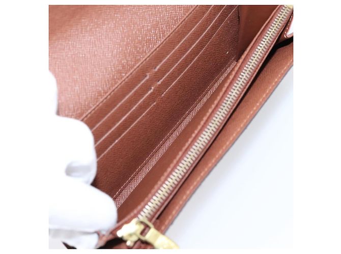 LOUIS VUITTON Monogram Portefeuille Sarah Long Wallet M61734 LV - vista 16