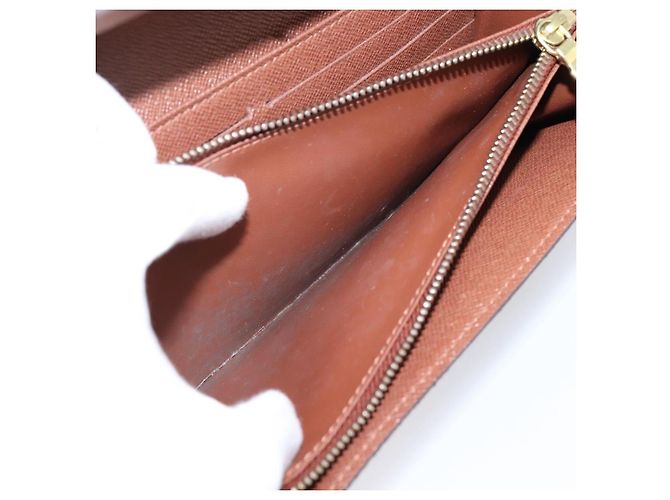 LOUIS VUITTON Monogram Portefeuille Sarah Long Wallet M61734 LV - vista 18
