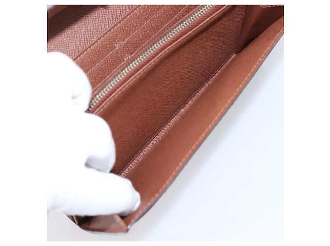 LOUIS VUITTON Monogram Portefeuille Sarah Long Wallet M61734 LV - vista 19