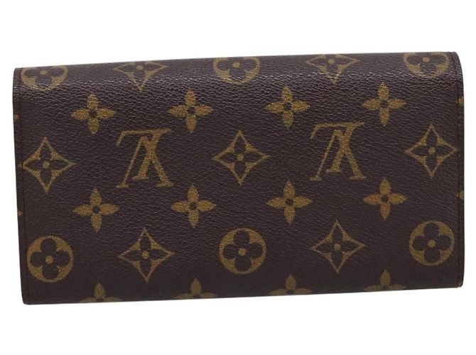 LOUIS VUITTON Monogram Portefeuille Sarah Long Wallet M61734 LV - vista 3