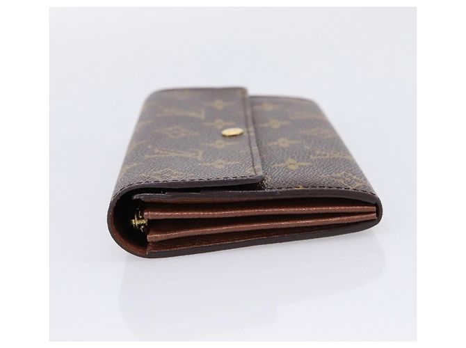 LOUIS VUITTON Monogram Portefeuille Sarah Long Wallet M61734 LV - vista 4