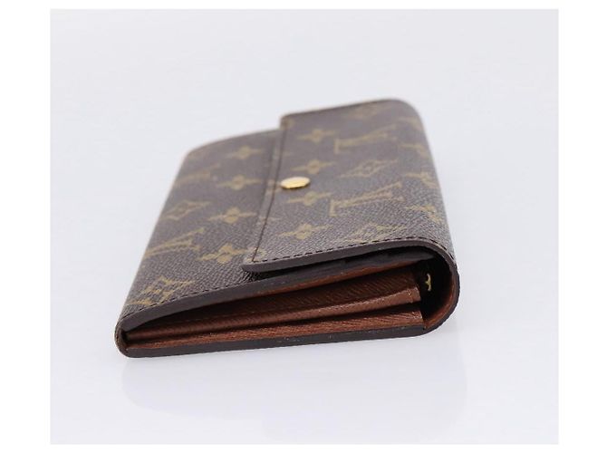 LOUIS VUITTON Monogram Portefeuille Sarah Long Wallet M61734 LV - vista 5