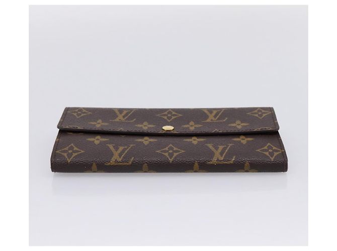 LOUIS VUITTON Monogram Portefeuille Sarah Long Wallet M61734 LV - vista 7