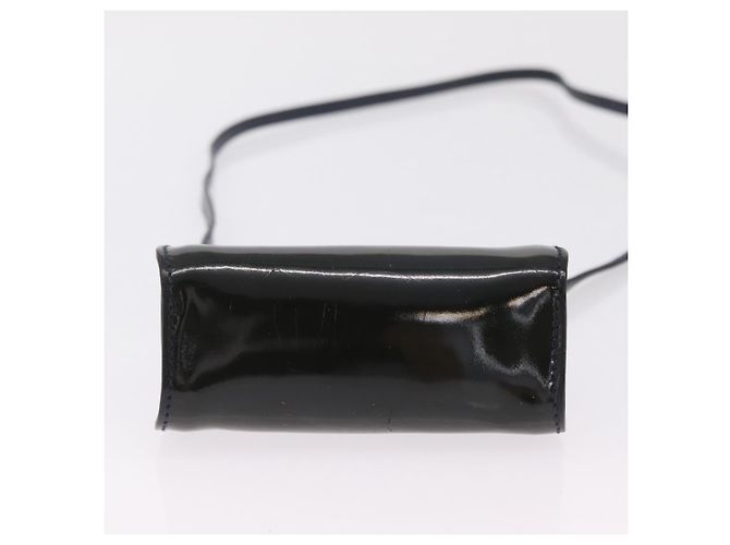 GUCCI Shoulder Bag Patent leather Green Gold - vista 9