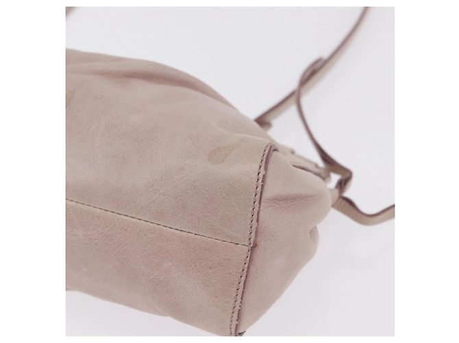 Miu Miu Shoulder Bag Vitellolux Pink Gold - vista 14