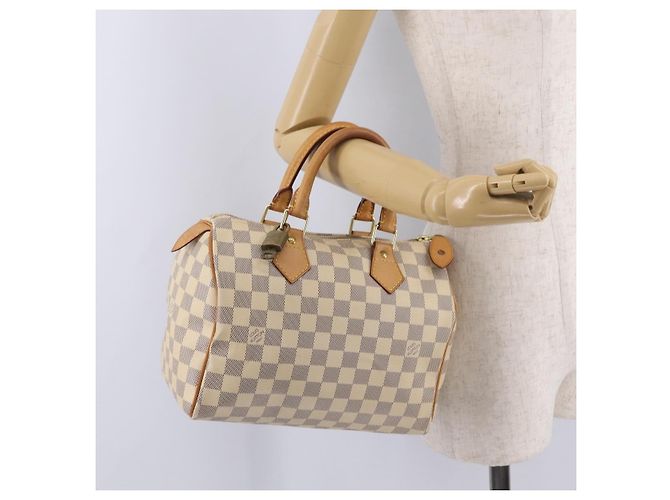 LOUIS VUITTON Damier Azur Speedy 25 Hand Bag N41534 LV - vista 26