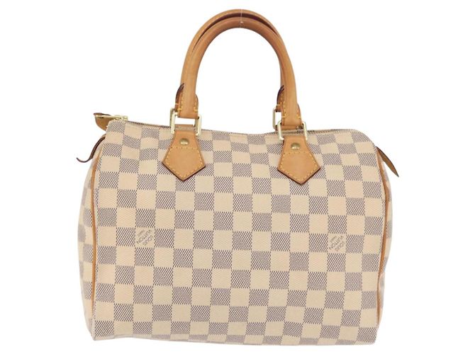 LOUIS VUITTON Damier Azur Speedy 25 Hand Bag N41534 LV - vista 3