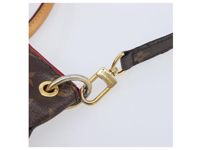 LOUIS VUITTON Monogram Pallas MM Hand Bag 2way Red M41175 LV - vista 11